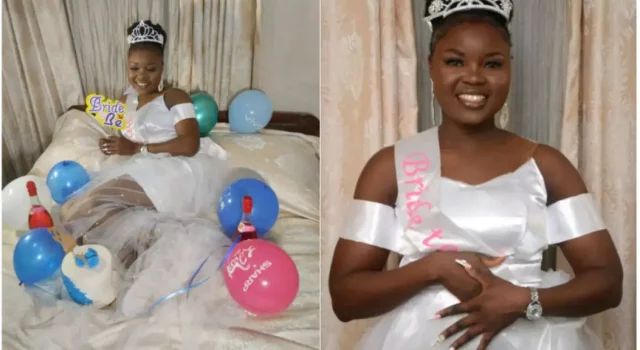 28-yr-old bride passes on after she sl¥mped at her bridal shower in Oyo