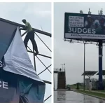 Advertising regulatory council orders nationwide destruction of ‘All eyes on the judiciary’ billboards