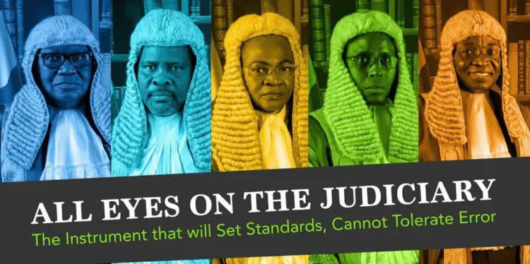 25% in FCT is keeping the Judiciary in total shock, hence their silence