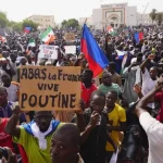 Thousands rally in support of Niger military coup