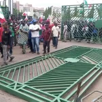 Subsidy removal: Protest grounds FCT as over 5,000 storm National Assembly