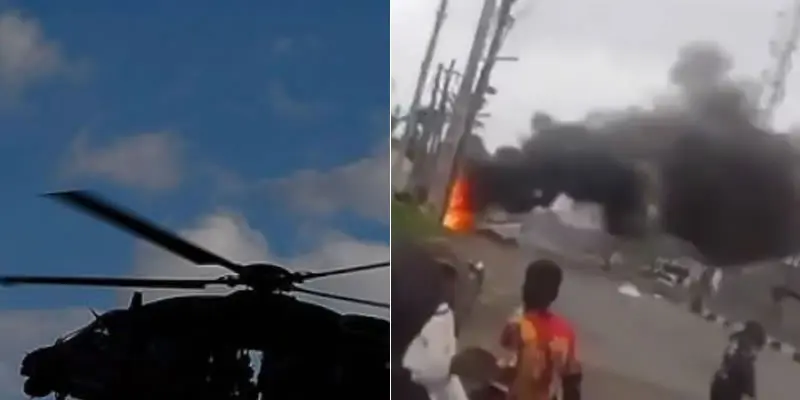 Helicopter Crash Lagos: Aircraft crashes into building in Oba Akran, Ikeja