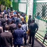 Parliamentary staff lock NASS gates, staff stranded