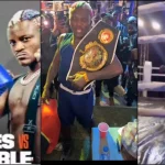 Portable defeat Charles Okocha, win celebrity boxing fight [VIDEO]