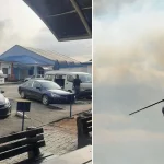 Military Helicopter Crashlands, explodes in Port Harcourt