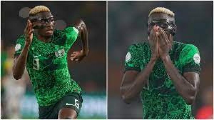 AFCON 2023: CAF picks Super Eagles striker, Osimhen for drug test