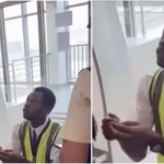 Drama as man nabs airport staff trying to smuggle drugs into his luggage