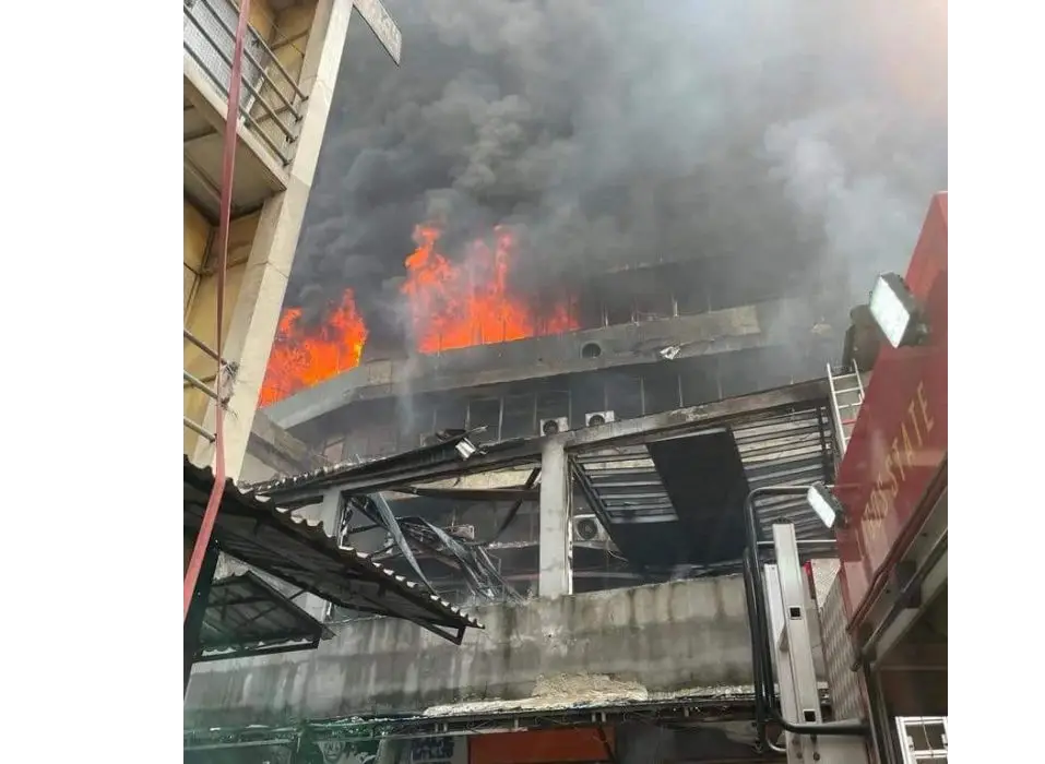 Lagos Market Fire Destroys 450 Shops, 30 Offices, Hotels