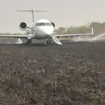 Private jet with VIPs on-board crash-lands in Ibadan