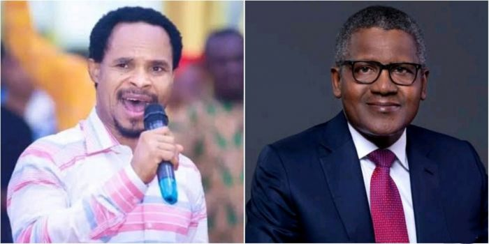 Bring Dangote to my church for prayer – Pastor Odumeje