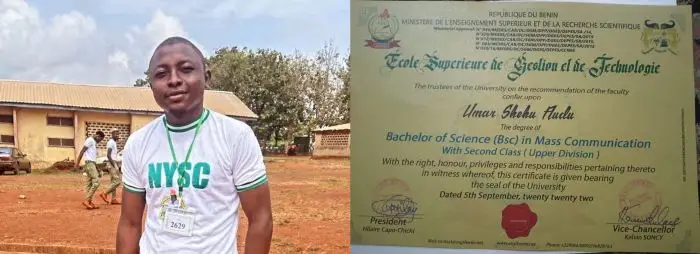 UNDERCOVER: How DAILY NIGERIAN reporter bagged Cotonou varsity degree in 6 weeks, participated in NYSC scheme