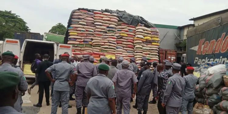 BREAKING: Customs suspends sale of seized food items over stampede