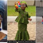 Ngozi Okonjo-Iweala reacts as 3-year-old girl dresses like her for school