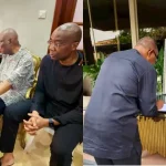 Peter Obi pays condolence visit to Wigwe, Ogunbajo’s families