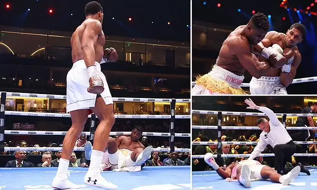 Anthony Joshua Delivers Stunning Second-Round KO Victory Over Francis Ngannou In Riyadh