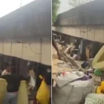 86 Rooms Where Tenants Paid N250k Yearly Discovered Under Lagos Bridge [VIDEO]