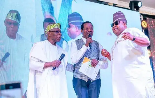 Ensure you work as you dance - Obasanjo tells Adeleke