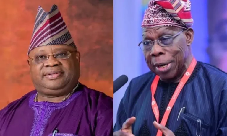 ‘Anywhere we meet, we’ll dance’ – Obasanjo tells Adeleke