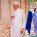 Days after meeting ex-Nigerian leaders, IBB, Abdulsalami, Atiku visits Buhari in Daura