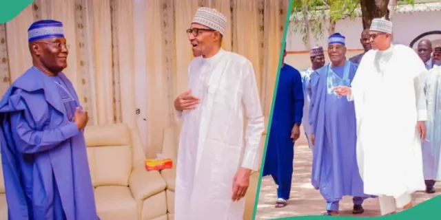 Days after meeting ex-Nigerian leaders, IBB, Abdulsalami, Atiku visits Buhari in Daura