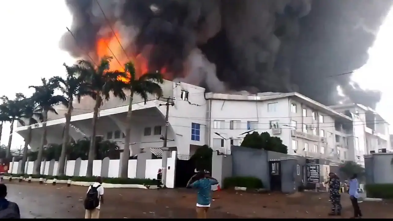 Christ Embassy Headquarters in Lagos gutted by fire