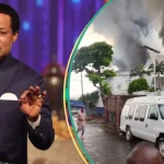 Pastor Oyakhilome reacts as fire guts Christ Embassy headquarters