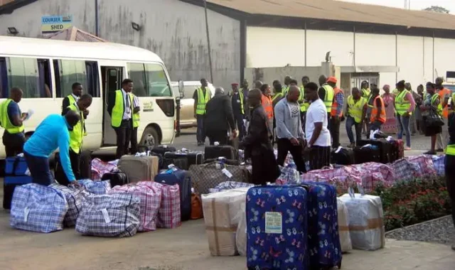 FG receives 103 Nigerians deported from Turkey on various issues
