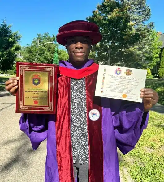 Nigerian graduate who failed WAEC 17 times shines in USA