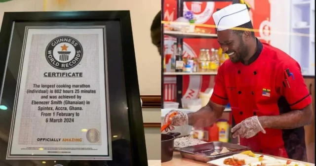 Cook-a-thon: Ghanaian chef arrested for forging Guinness World Record