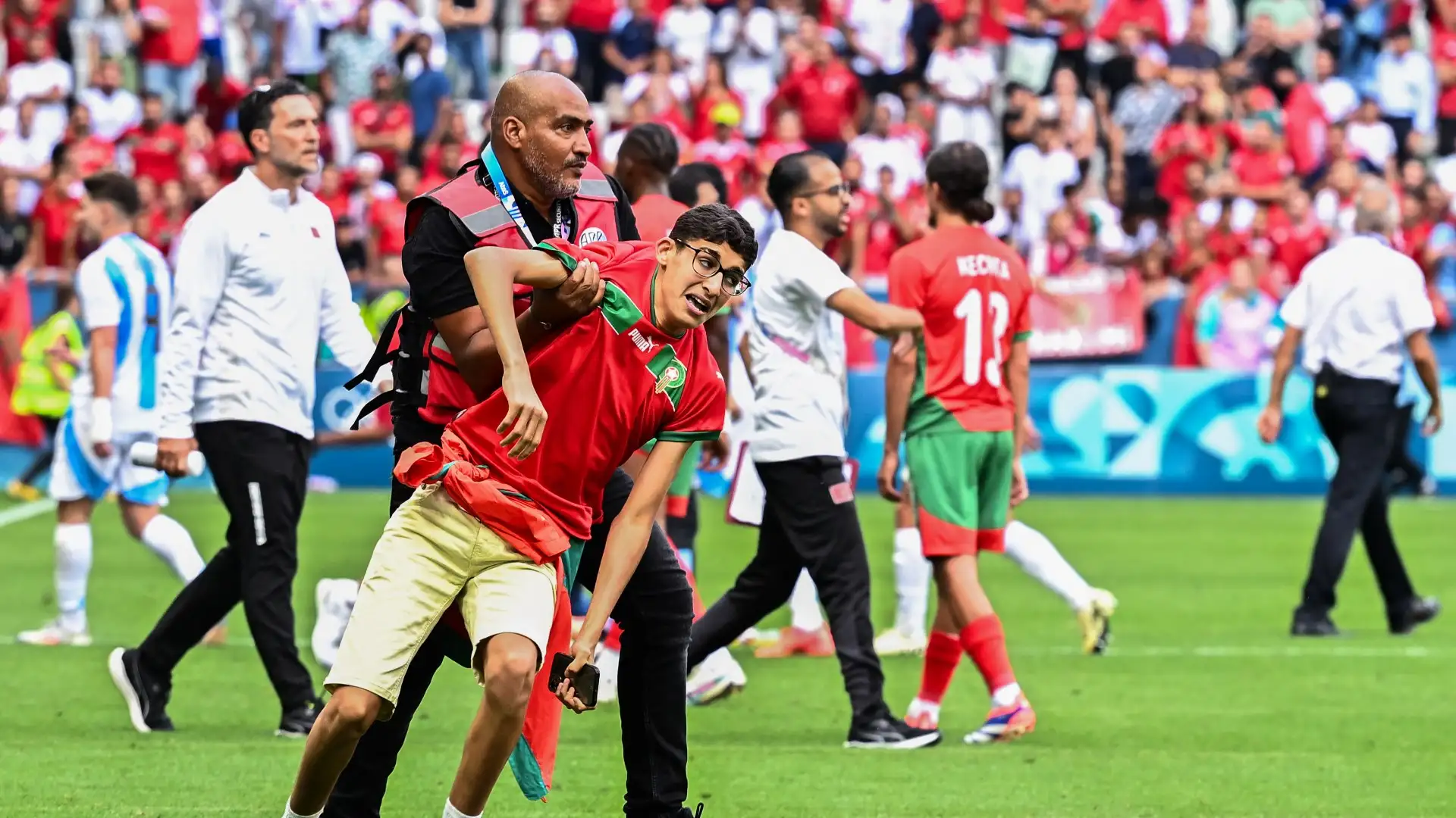 Olympics 2024: Messi reacts as Morocco beat Argentina 2-1