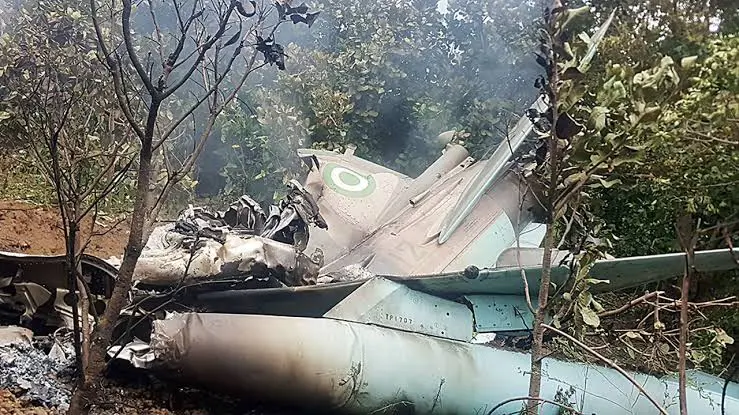 BREAKING: NAF helicopter crashes in Kaduna