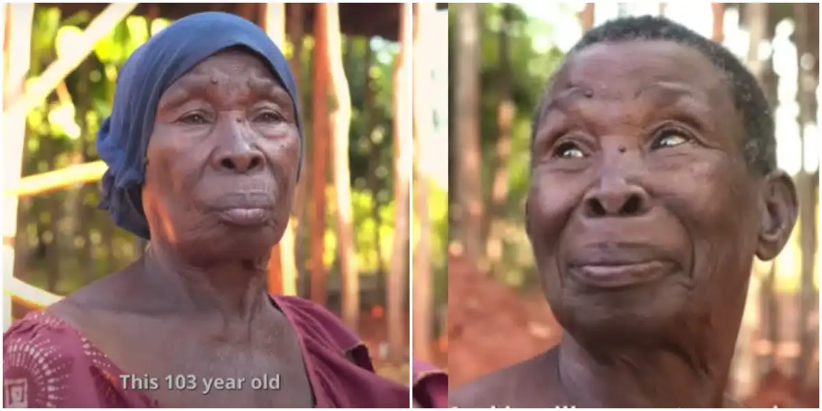 PICTORIAL: Meet 103-year-old Tanzania woman who waited years to meet her white boyfriend