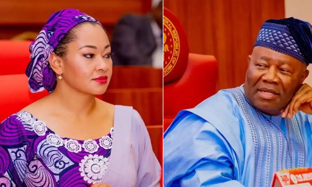 I’ve daughters too – Akpabio apologizes to Natasha Akpoti for ‘night club’ comment