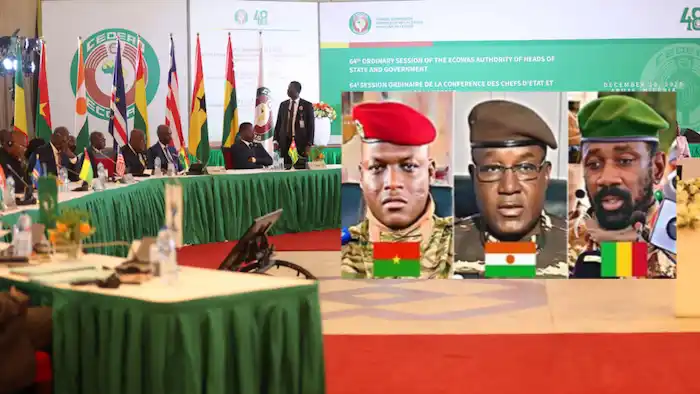 ECOWAS Moves To Block Niger, Mali, Burkina Faso Exits