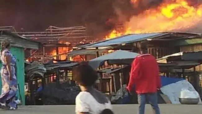 Fire guts 2 shops in Anambra market