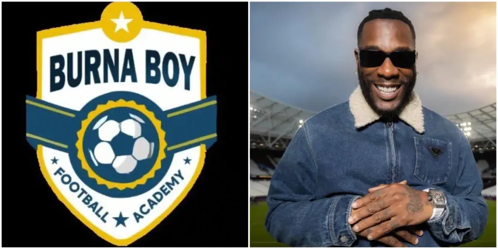 Burna Boy launches football academy in Lagos [VIDEO]