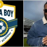 Burna Boy launches football academy in Lagos [VIDEO]