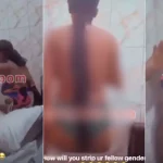 Lady flogs, strips friend naked for sleeping with boyfriend