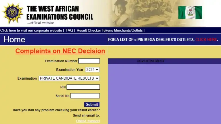 How To Check Your 2024/2025 WAEC Results