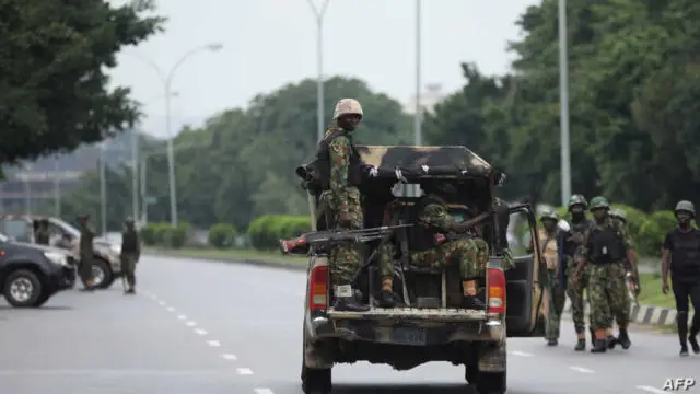 BREAKING: EndBadGovernance: Nigerian Military threatens to step in as protests continue