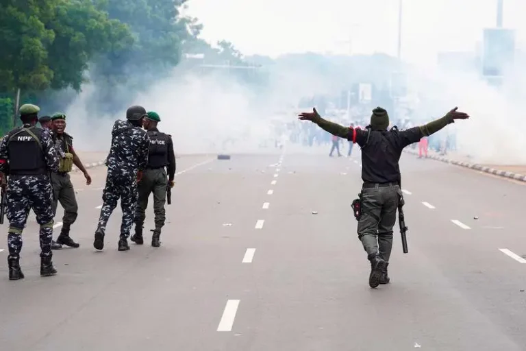 Security forces defy court order, disperse hunger protesters at Abuja stadium