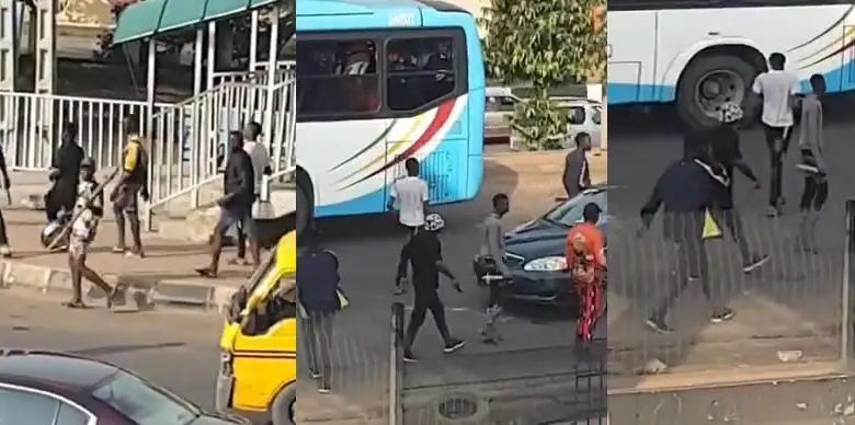 Thugs Attack, Rob Lagos BRT Passengers