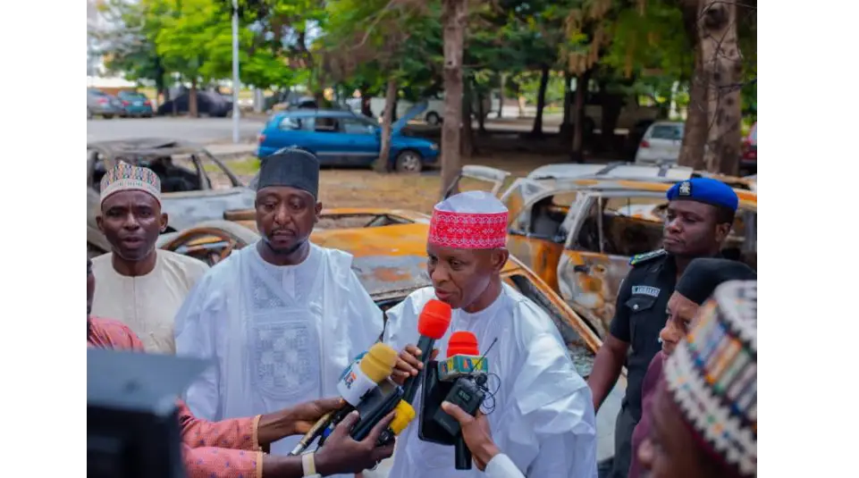 Kano: Protesters Who Invaded Court Carted Away Ganduje’s Corruption Trial Documents – Gov’t