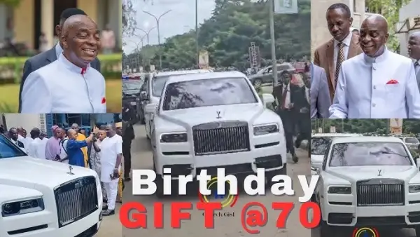 Oyedepo gets Rolls Royce, N1bn for 70th birthday