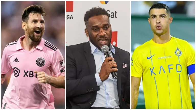 GOAT: Jay Jay Okocha picks between Ronaldo, Messi