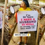 Nigerians react as 38-year-old lady offers N50M to any man who comes for her hand in marriage