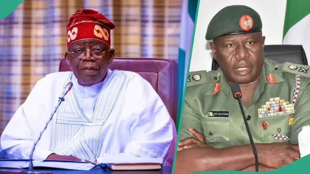 BREAKING: Tinubu appoints Acting Chief of Army Staff