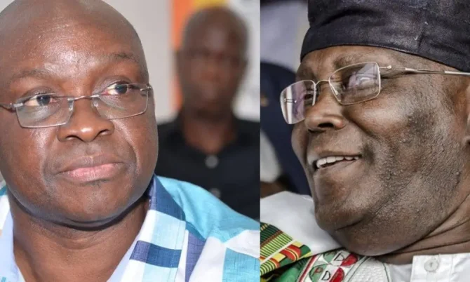 2027: Peter Obi now voice of opposition – Fayose carpets Atiku