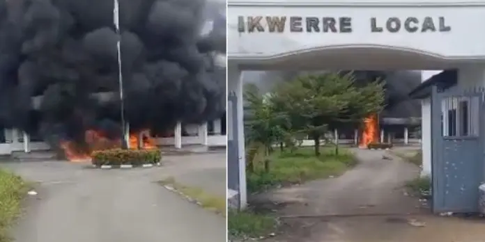 Rivers: Eleme LG secretariat set ablazeRivers: Eleme LG secretariat set ablaze