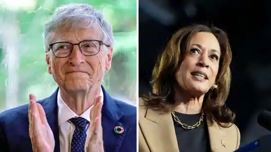 Bill Gates Donates $50million To Kamala Harris Presidential Campaign